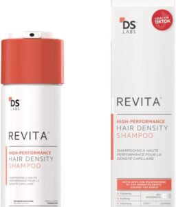 DS Labs For Men & Women Revita Shampoo - Scalp Refreshing Cleanse for Fuller Looking, Volumizing, Lightweight Hydration, Sulfate & Silicone Free, Color Safe, 205 mL