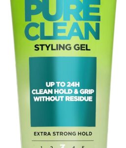 Garnier Fructis Style Pure Clean Styling Gel 6.8 Fl Oz, 1 Count, (Packaging May Vary)